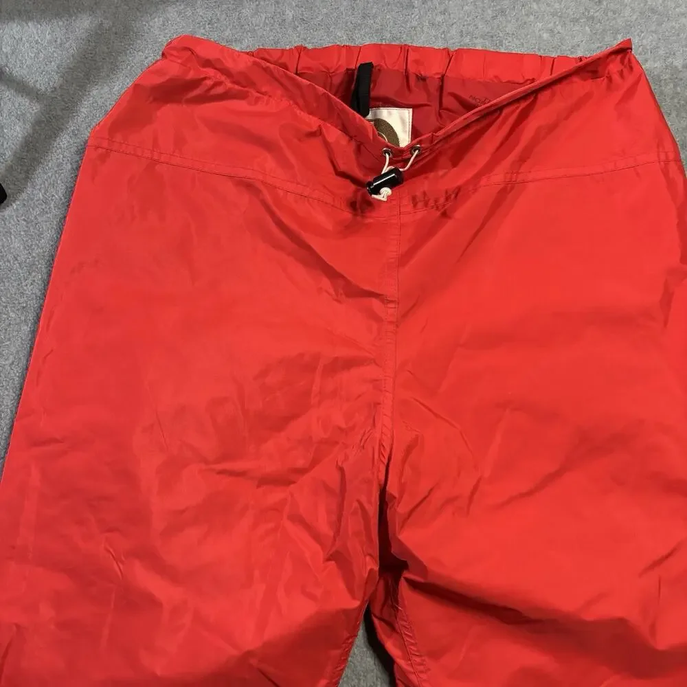 Vtg 80s The North Face Gore-Tex Mountain Pants Red Track Windbreaker USA Men L
